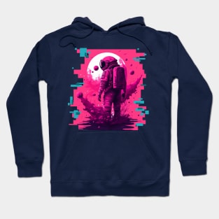 Magenta-naut: to the Moon and Back - Astronaut Hoodie